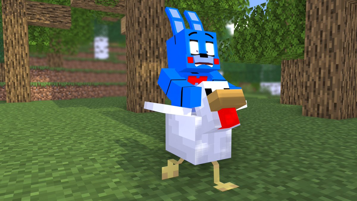 SlenderKidz's tweet photo. Bon-Bon the Chicken Jockey!
LapisFR 2.0: @/Jossamations
Auto Extrude: PackDZ
#Minecraft #ZAMination #EnchantedMob #FazbearandFriends #FiveNightsatFreddys #FNAF #FNAFSisterLocation #BonBon #MinecraftChicken #Mineimator https://t.co/YBhPakff9u