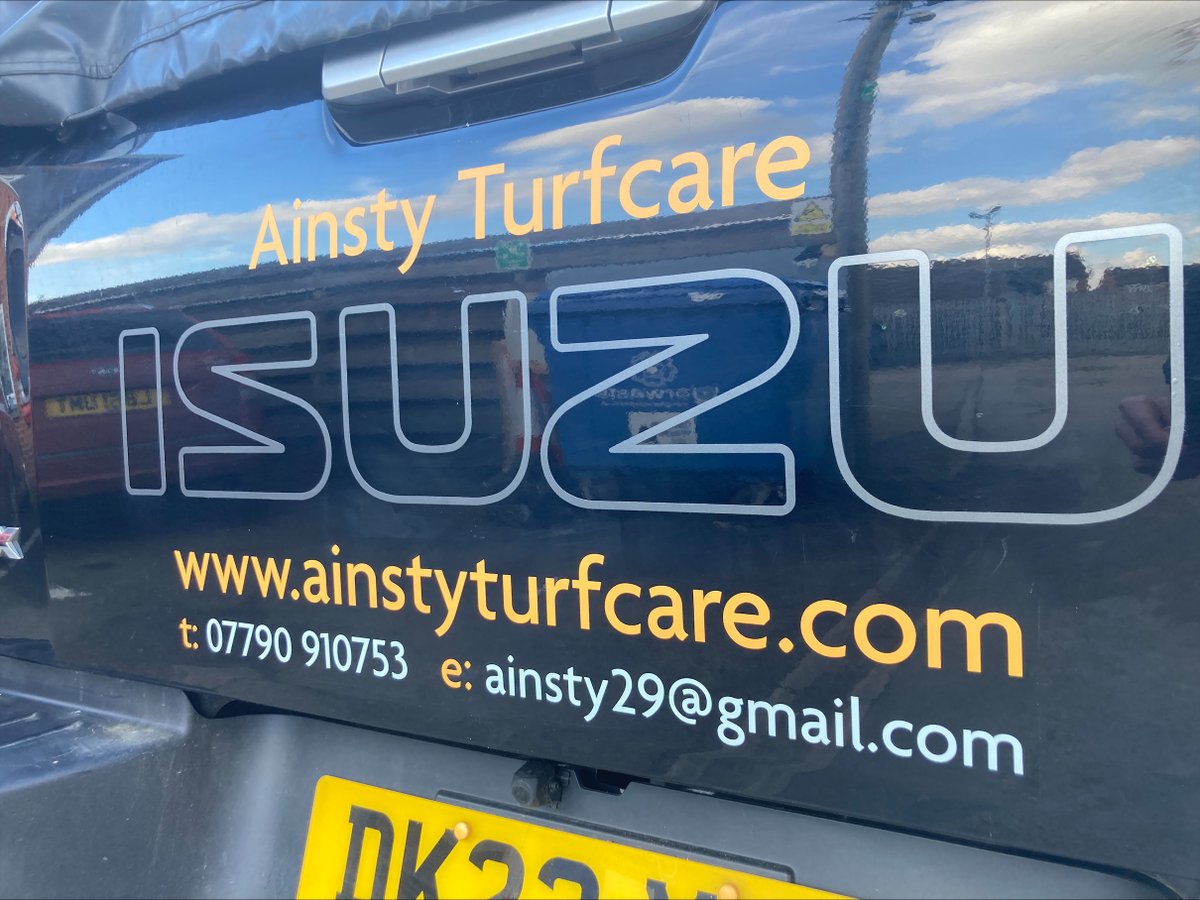 Vehicle graphics are a fantastic way to advertise and boost brand awareness on the go. Andrews Signs designed, printed, and fitted striking graphics for Ainsty Turfcare. Contact us at 01904 658322 or visit andrewssigns.co.uk/vehicle-graphi… to transform your vehicles!
#vehiclesgraphics