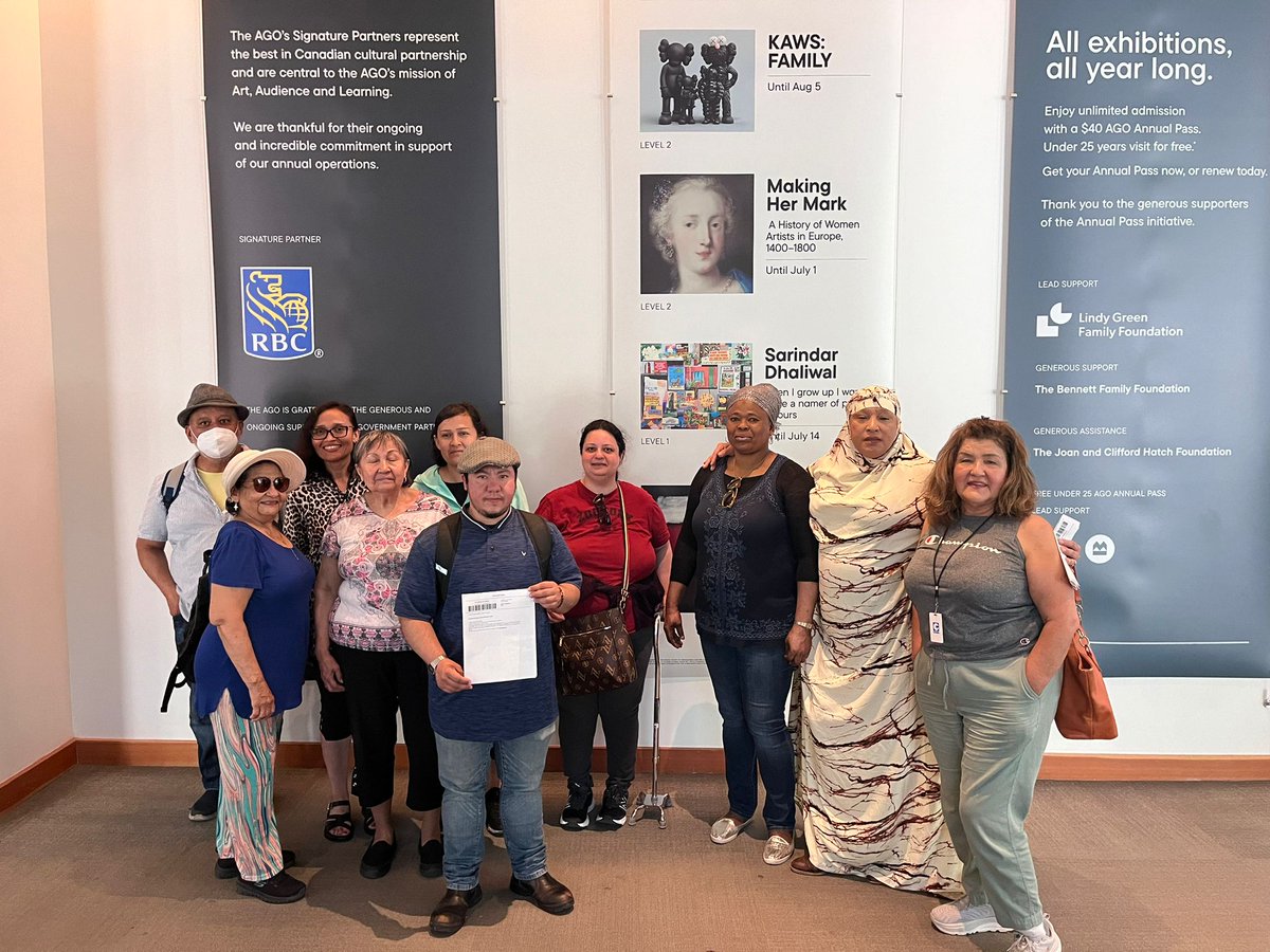MadisonCSHelps's tweet image. We are delighted to see our Art Expression Program participants enjoying their visit to the Art Gallery of Ontario! Bringing joy to our clients is Madison’s ultimate goal.
#madisoncommunityservices #mentalhealth #mentalhealthmatters #metalhealthawareness  #toronto #canada