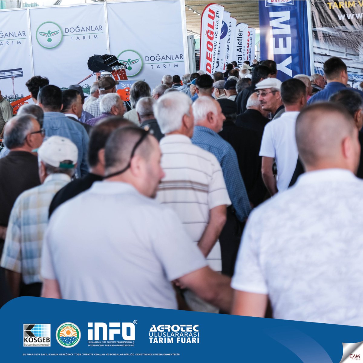 infofuar's tweet photo. AGROTEC 26. Uluslararası Tarım Fuarı 14-17 Eylül tarihleri arasında Ankara Gölbaşı Fuar Alanı’nda gerçekleşti.
#çamgrup #infofair #agrotec #tarım #agrotecankara #ankaratarımfuarı #tarımmakinaları #tarımteknolojileri #tarımfuarı #gölbaşı https://t.co/fwhKMjXAA9