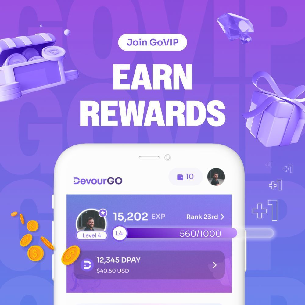 GoDevour's tweet photo. 📍 Craving an adventure? 🏅 GoVIP on DevourGO!
Earn rewards with every order, unlock exclusive perks, merch, and limited-edition Lootboxes!
https://t.co/cJs3rPCv1F
#GoVIP #DevourGO https://t.co/IVePoOt3PV