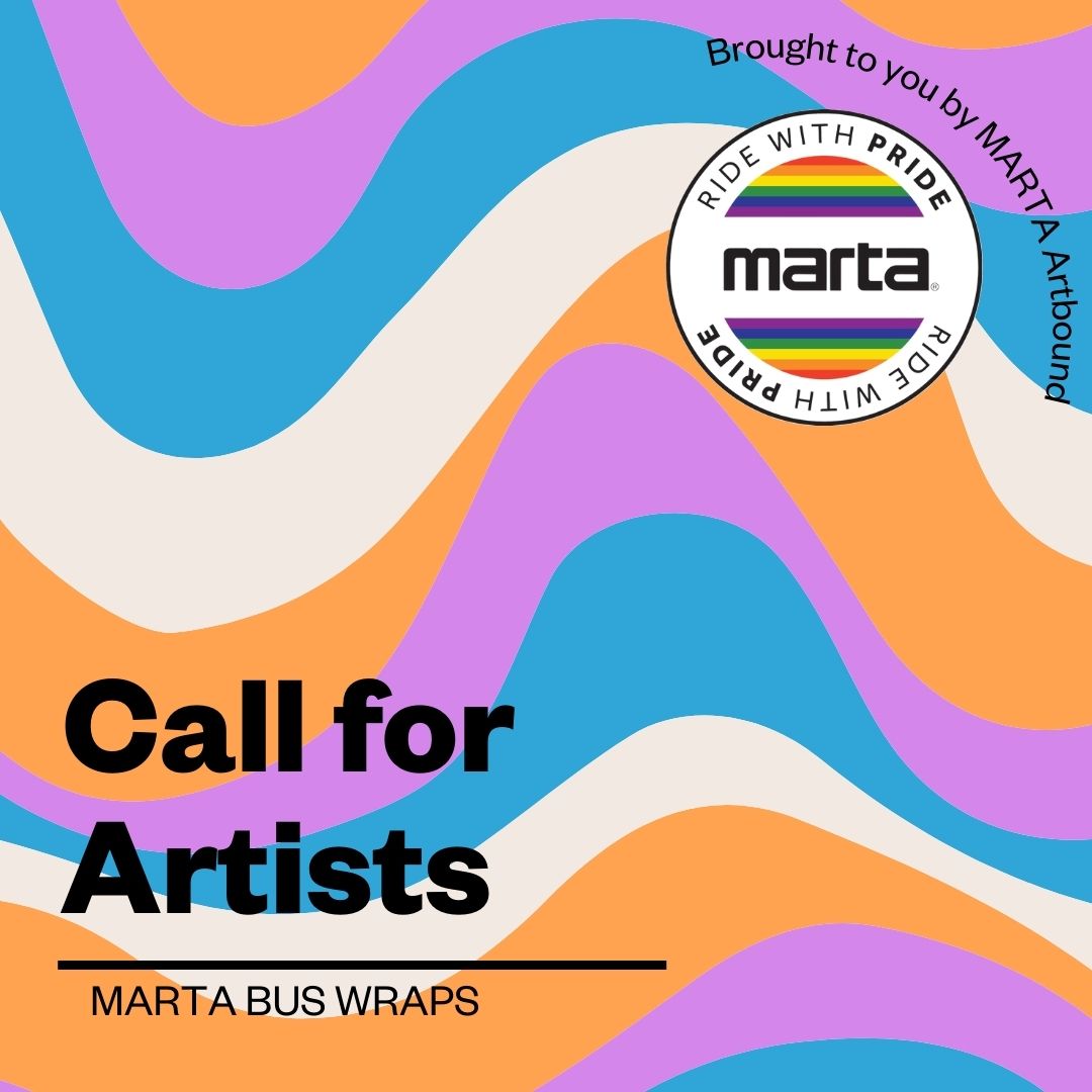 MARTAtransit's tweet photo. 📢 Calling all artists! MARTA Artbound is seeking artists to design Pride-themed bus wraps for Atlanta's October Pride Month! 
Visit https://t.co/l8iKSE4gpc to learn more and apply!
#CallforArtists #PrideATL https://t.co/NiNYxYZ9vc
