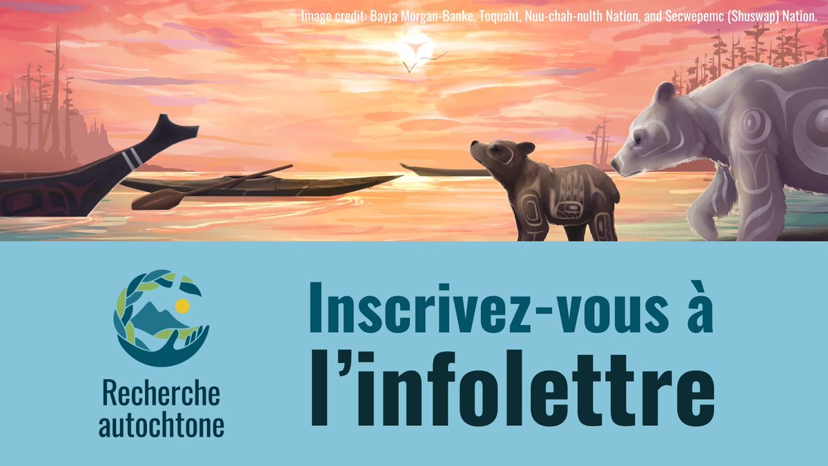 Découvrez notre volet de recherche autochtone, qui consiste à concevoir des politiques climatiques cohérentes avec l’autodétermination en mettant l’accent sur la recherche menée par des Autochtones. Inscrivez-vous à l'infolettre pour ne rien manquer!
institutclimatique.ca/recherche-auto…