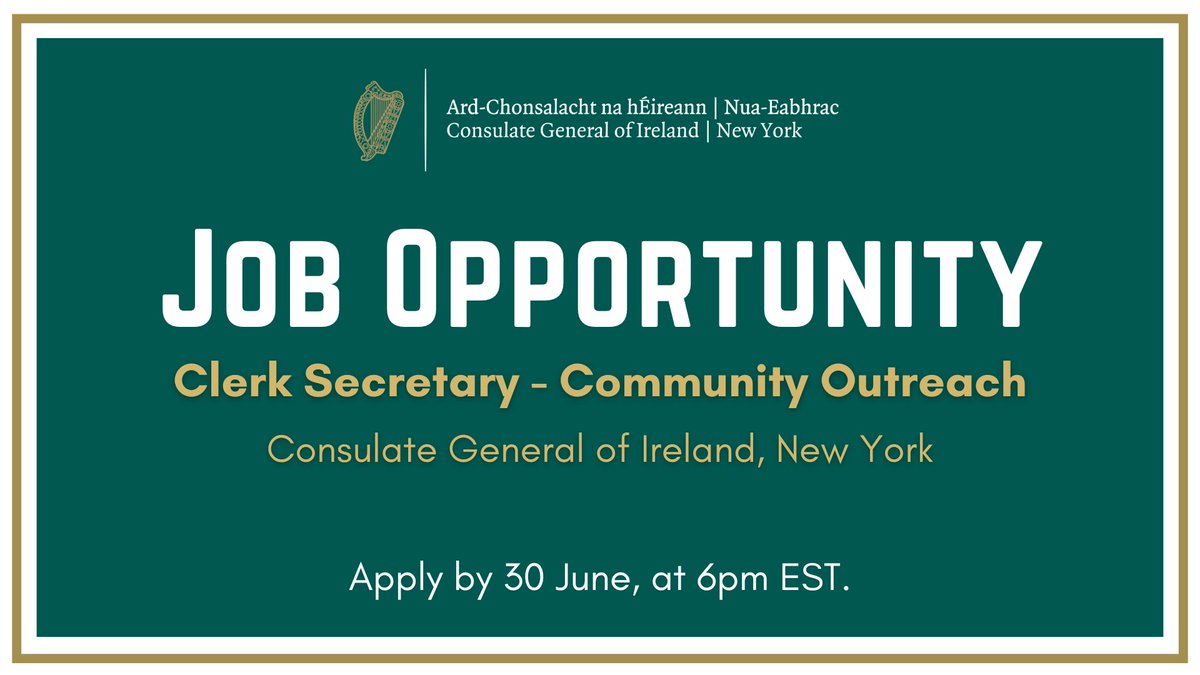 Irish Consulate NYC tweet media