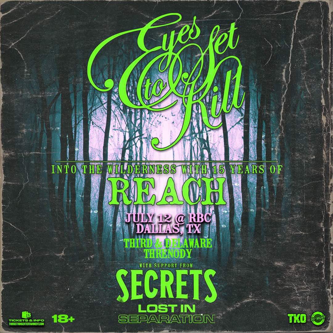 Show announcement! Back in Dallas! Tickets in the description.