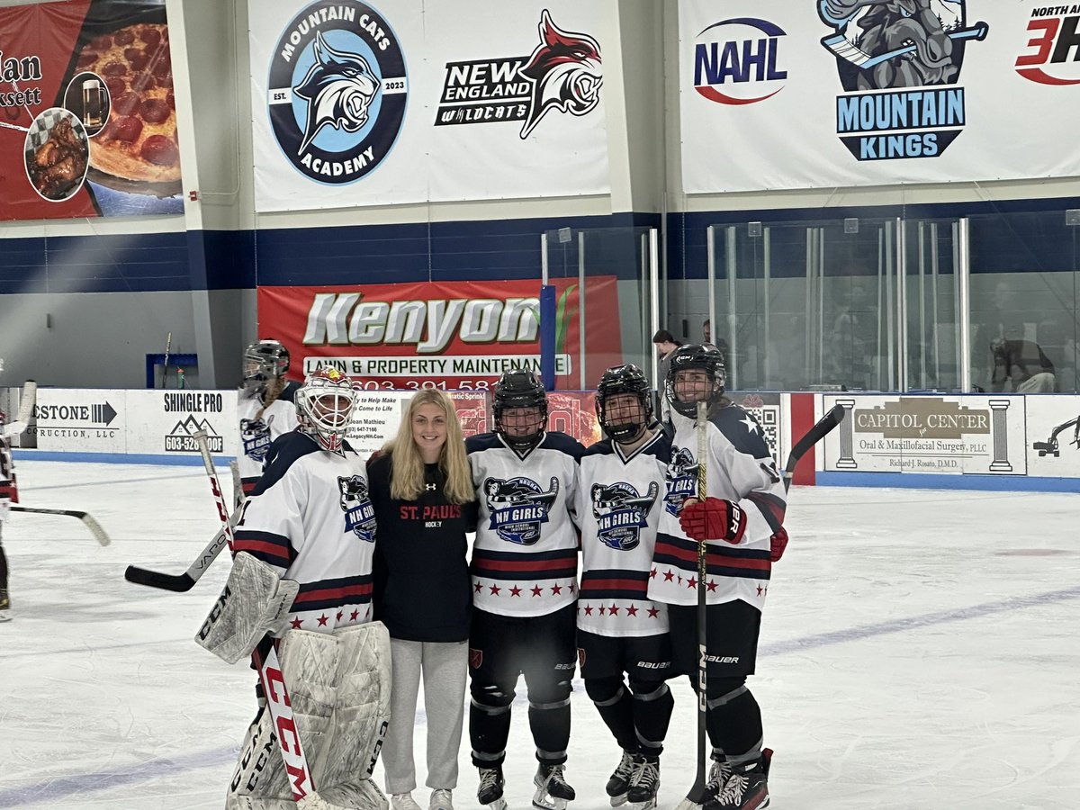 Great to see some of the team back together last night at the 603 NH All Star game!! Go Big Red❤️