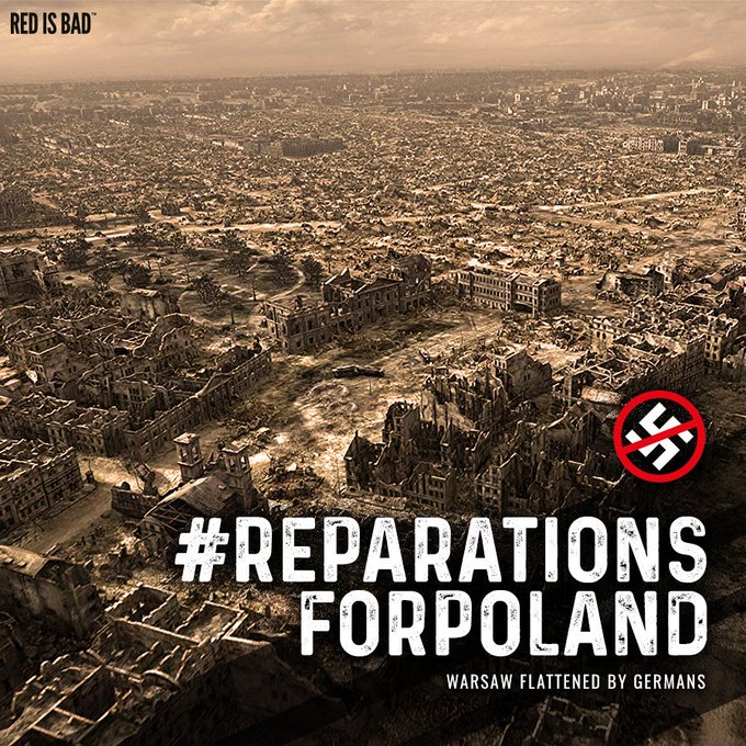 RadoKlimek's tweet photo. @AnitaSchelde @Amb_Niemiec Pay reparations you filthy murderers!

#reparationsforpoland
#germandeathcamps
#germangenocide
#ABaktion
#ww2
#pw44
#pamietamy
#NochistPolennichtverloren
@Bundeskanzler 
@ManfredWeber 
@bundesrat 
@Bundestag 
@BMVg_Bundeswehr 
@DeutscheWelle
@dw_polski https://t.co/fXHiAXC8Zz