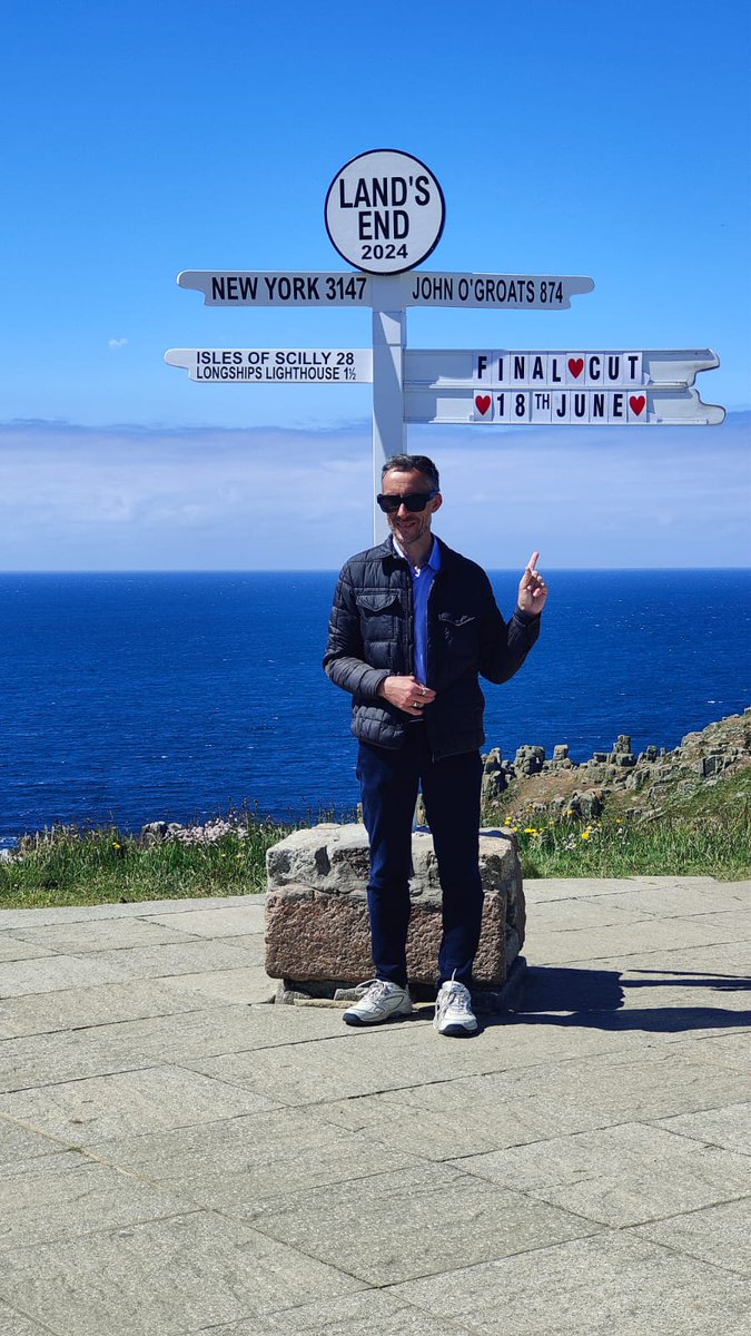 We don't just preserve memories because there are times when they must be made. I was in Cornwall last week and had a wonderful holiday. Couldn't resist doing a bit of a promotion for the business at the most famous signpost in the UK. Fantastic! #lichfieldlocal