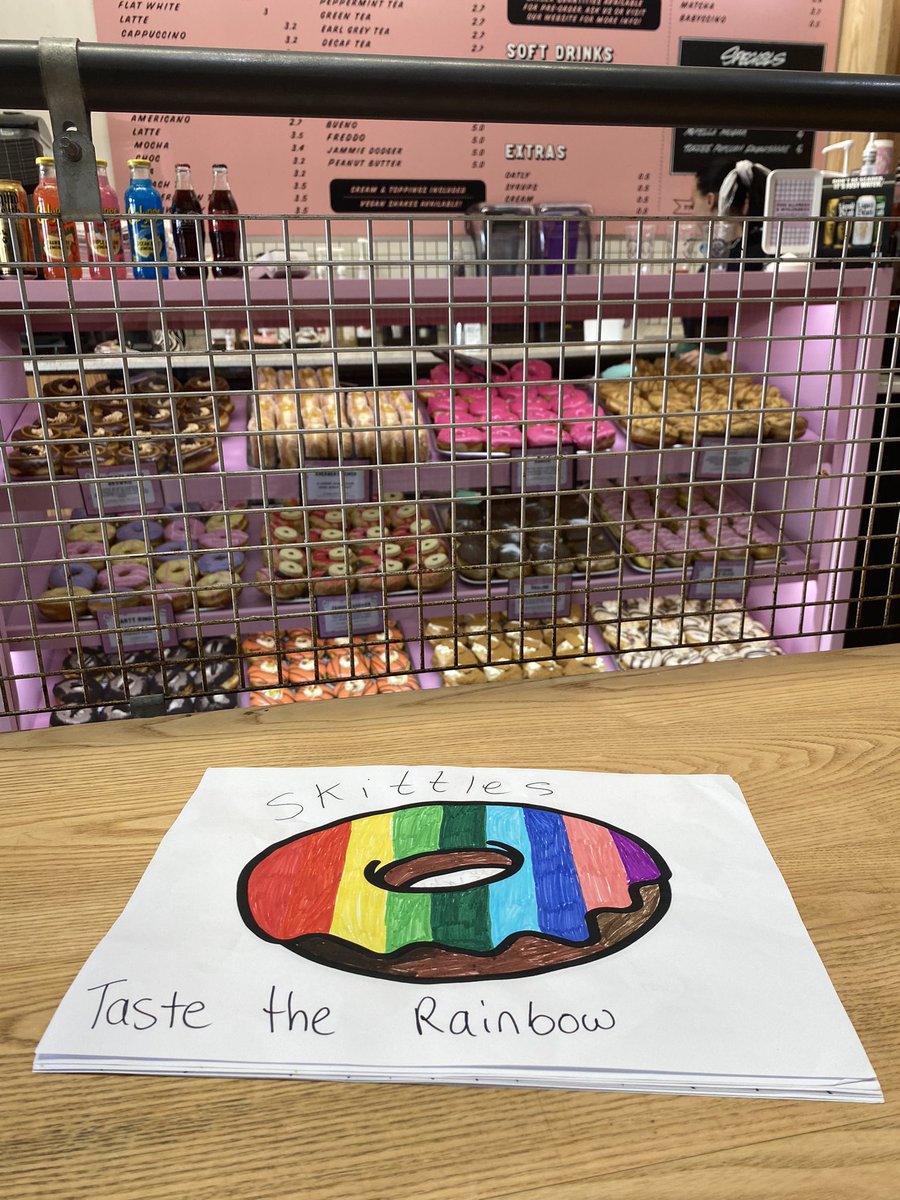 BridgendYouthC's tweet photo. Big thank you to @WhoCultCoffee for picking our PRIDE Doughnut Winner and providing some yummy doughnuts as a prize!! Congratulations Chloe! 🏆🍩🙌 #ypop #lgbtqia #youthclub #doughnuts #whocult #bridgend #communityengagement #pride #thankyou #shoutout https://t.co/6cKCvhJ0nj