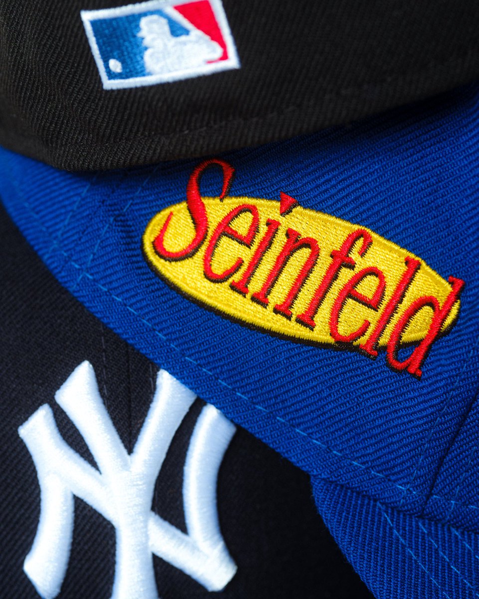 Whether you’re the Assistant to the Traveling Secretary for the Yankees or the Lead Editor for the J. Peterman Catalog, these Hat Club x Seinfeld New Era 59FIFTYs will have you screaming from the rooftops “it’s The Summer of Hats!” ⚾️🧢

3 Iconic hats for the show about nothing