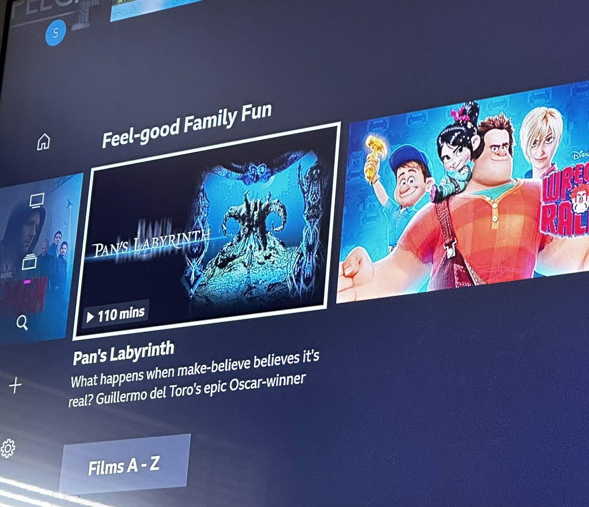 Siany (@sianyontheradio) on Twitter photo Ummmm pretty sure if my job was to put films in to categories, ‘feel-good family fun’ is definitely NOT where I would put Pan’s Labyrinth <a href="/BBCiPlayer/">BBC iPlayer</a> Ummmm pretty sure if my job was to put films in to categories, ‘feel-good family fun’ is definitely NOT where I would put Pan’s Labyrinth <a href="/BBCiPlayer/">BBC iPlayer</a>