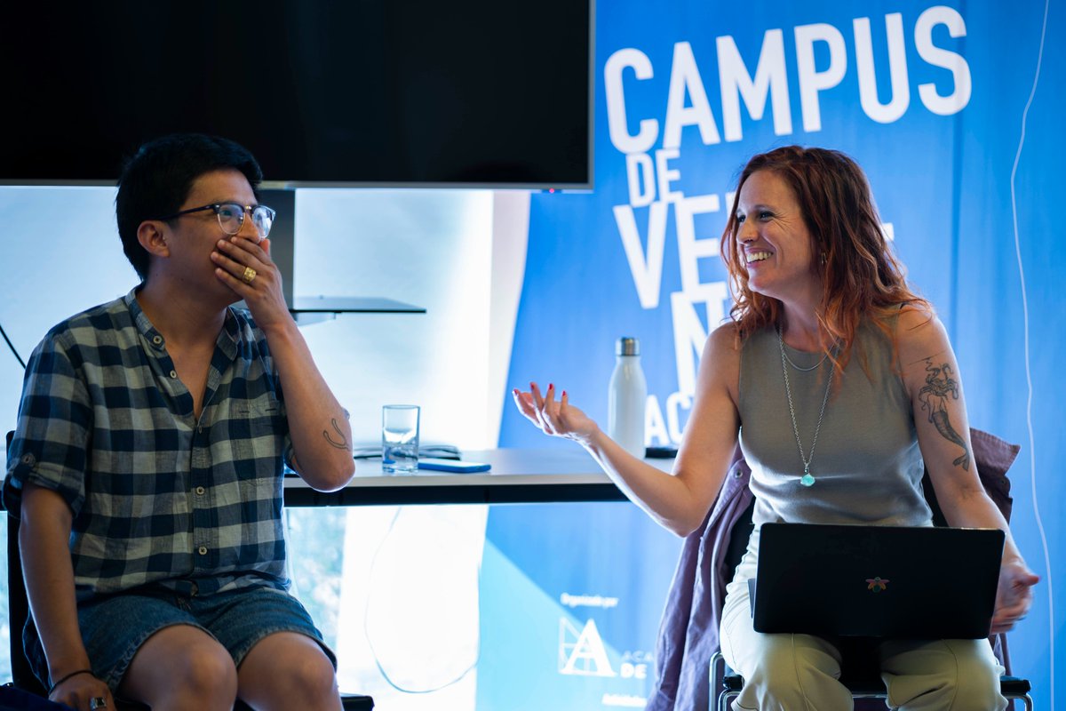 Academiadecine's tweet photo. Masterclass con la cineasta @neusballus en el #CampusDeVerano de la Academia de Cine en Valencia. https://t.co/54PEh5gNKg