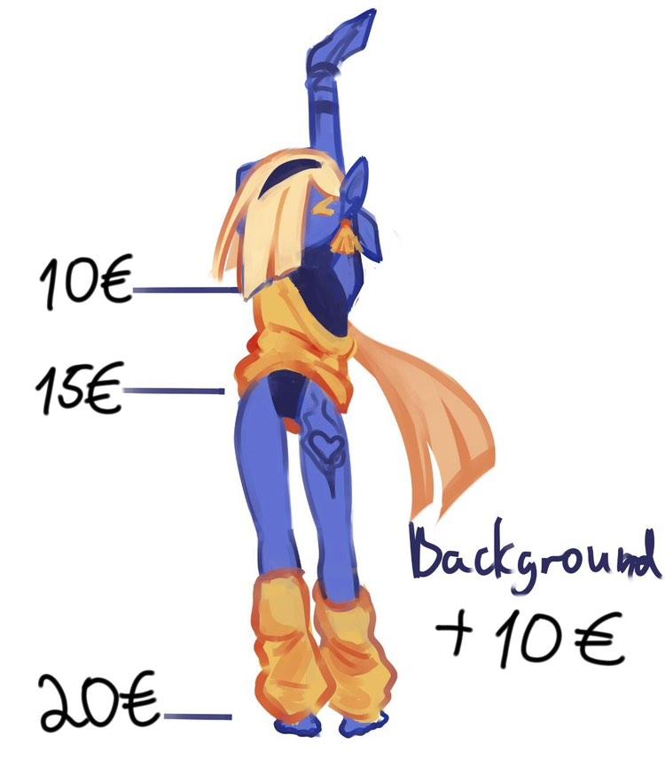 cranlat's tweet image. Prizelist for commissions!