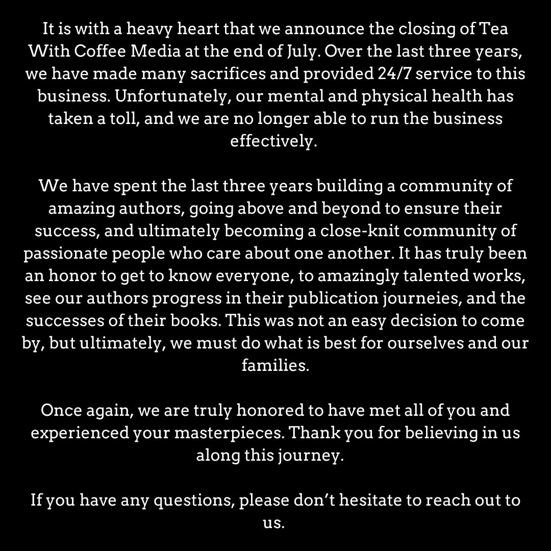 Tea With Coffee Media tweet media