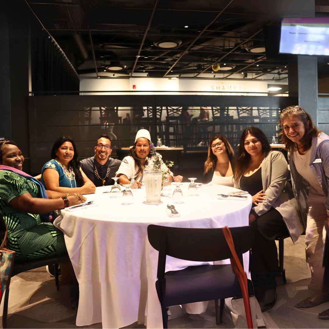 Last week, we welcomed a delegation of leaders from Colombia. These #peacebuilders &amp; #LandDefenders shared wisdom on #EnvironmentalJustice &amp; #Indigenous rights.  Excited to keep collaborating for a just &amp; sustainable future! <a href="/IPTPpaz/">Instituto Pueblos Territorios Pedagogias para Paz</a> <a href="/renacientes/">PCN</a> <a href="/ONIC_Colombia/">Organización Nacional Indígena de Colombia - ONIC</a> <a href="/EColombiaBol/">Embajada de Colombia en Bolivia</a>
