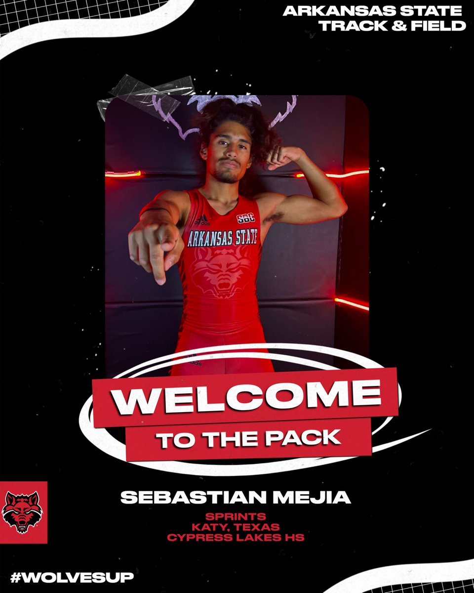 Welcome to the Pack, Sebastian! ✍️

🐺 Sebastian Mejia
⚫️ Sprints
📍 Katy, Texas | Cypress Lakes HS

#WolvesUp