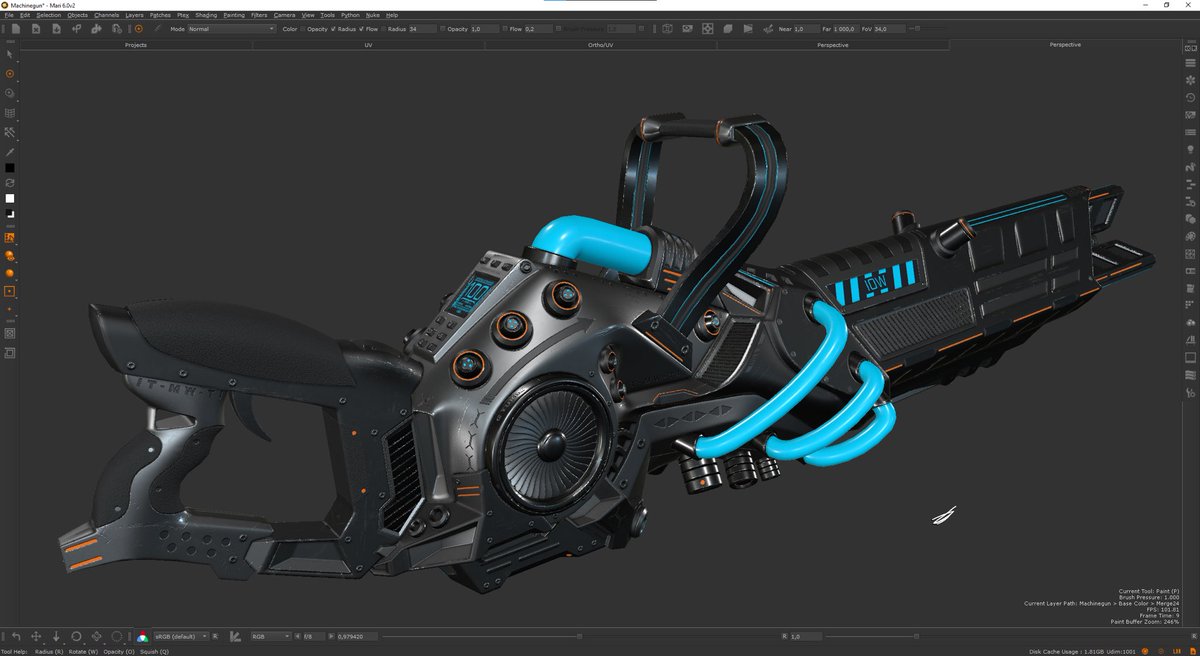 VLAD_SKRIPAY's tweet photo. Coming soon new weapon.
Buy other gun: https://t.co/8p5d6puLES

#weapon #3d #3modeling #unrealengine #ue5 #machinegun #asset #art #scifi #line #monster https://t.co/Ip5TZ4pXdF