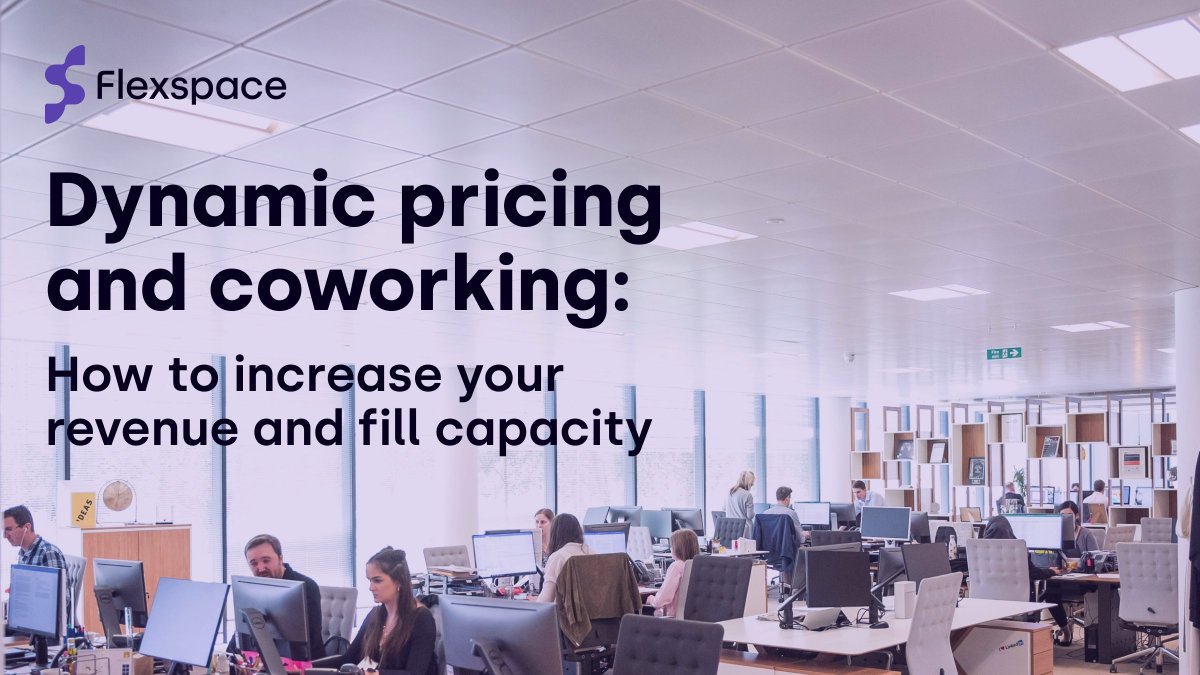 Why do you need dynamic pricing for your coworking space? #coworking

Read more: ow.ly/lLhO50Sos9j