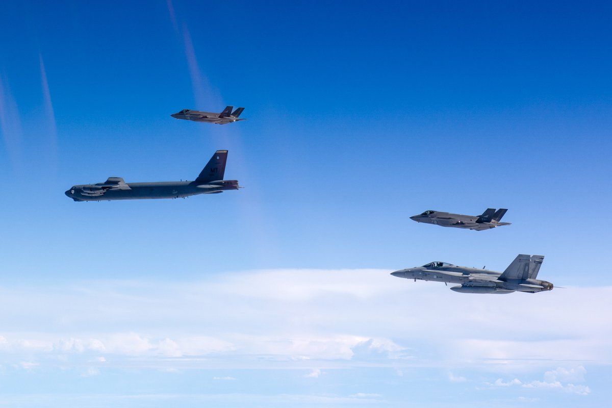 NORADCommand's tweet photo. A #NobleDefender event on June 18 was the final leg of a greater collaborative effort among multiple nations, including the U.K., Denmark, Sweden, Finland, Canada and the United States. #WeHaveTheWatch #StrongerTogether #GlobalGuardian https://t.co/29lKyadxRJ