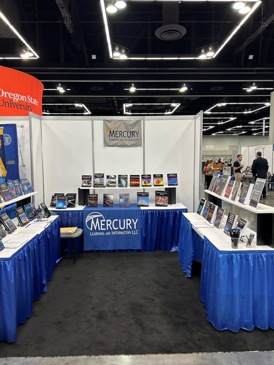 Mercury Learning and Information is excited to showcase our newest titles at the ASEE Annual Meeting!

Join us at Booth 212 to explore our latest offerings. Don't miss this opportunity to connect with us. #ASEEAnnual