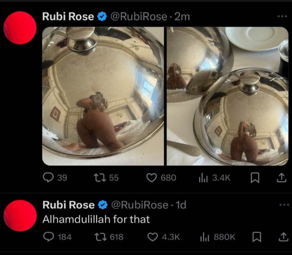 ayeejuju's tweet photo. Rubi Rose can’t be real 😭 https://t.co/2KQmQOdDr1