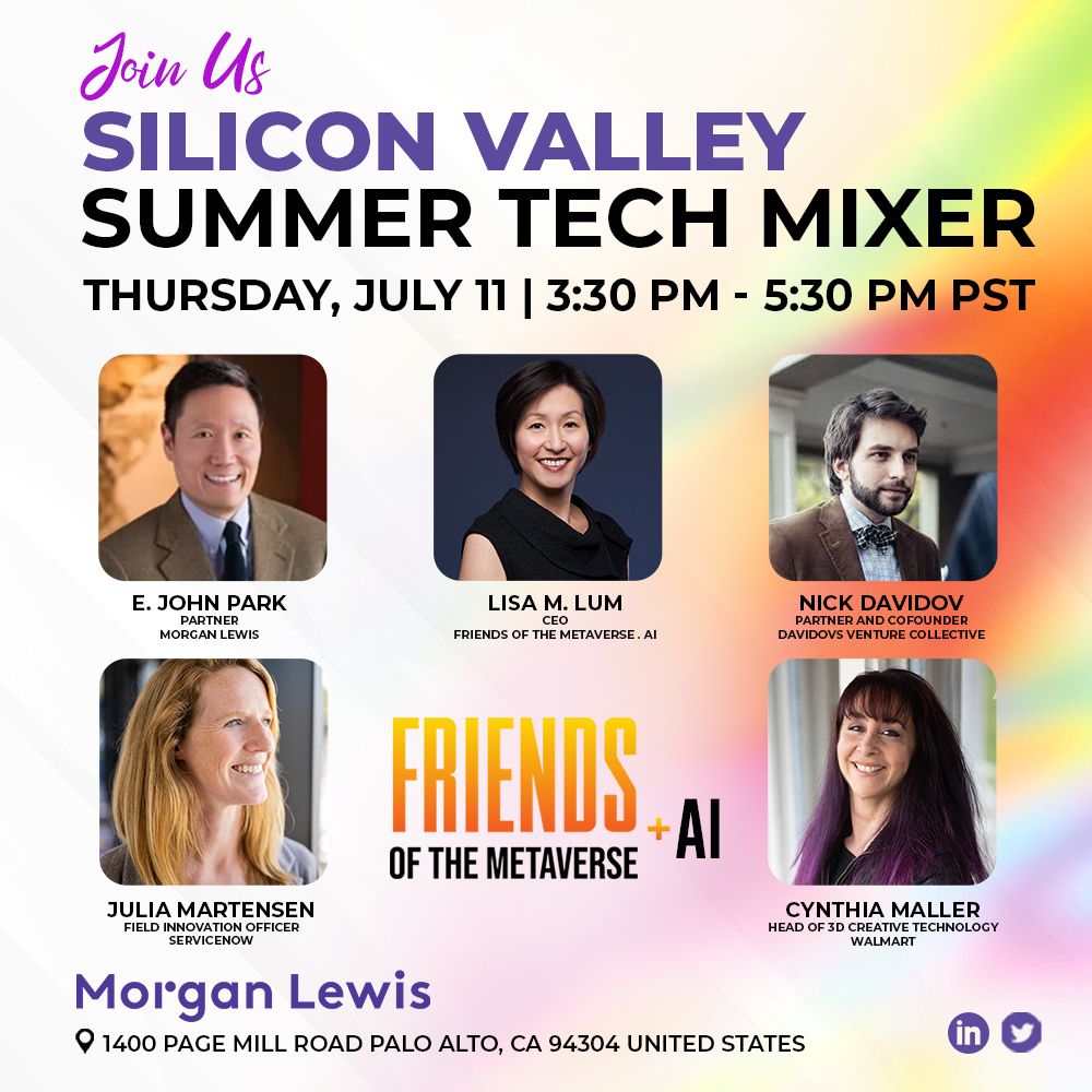Top networking opportunities await at the Silicon Valley Summer Tech Mixer on July 11. Connect with industry leaders and innovators. 🌟 Don't miss the chance to make invaluable connections! 

#Networking #TechMixer #SiliconValley 

Register here: eventbrite.com/e/silicon-vall…