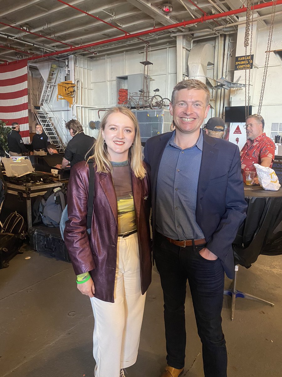 With the legend <a href="/bscholl/">Blake Scholl 🛫</a> of <a href="/boomsupersonic/"></a> 

Congratulations on successful flight and new factory this year! Thank you for your mentorship and advice you gave me over the last two years 🙌
Undefeatable founder coming from CS background, runnning a hard tech company