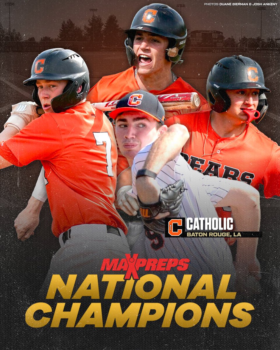 Catholic (LA) finishes No. 1, crowned MaxPreps Baseball National Champion ⚾️ 🔥

Full story ⬇️
maxpreps.com/news/5fuwj68yx…