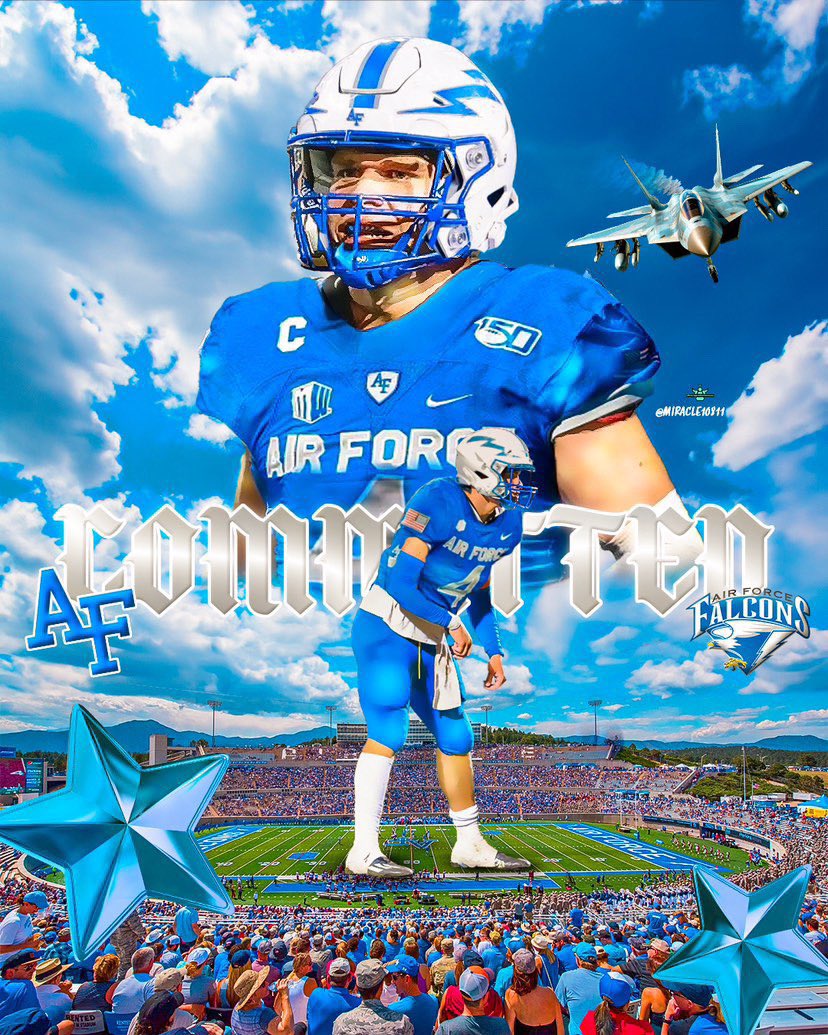 Committed!! #agtg <a href="/AF_Football/">Air Force Football</a> 

<a href="/CoachLamAF/">Ken Lamendola</a> <a href="/CoachTCalhoun/">Troy Calhoun</a>