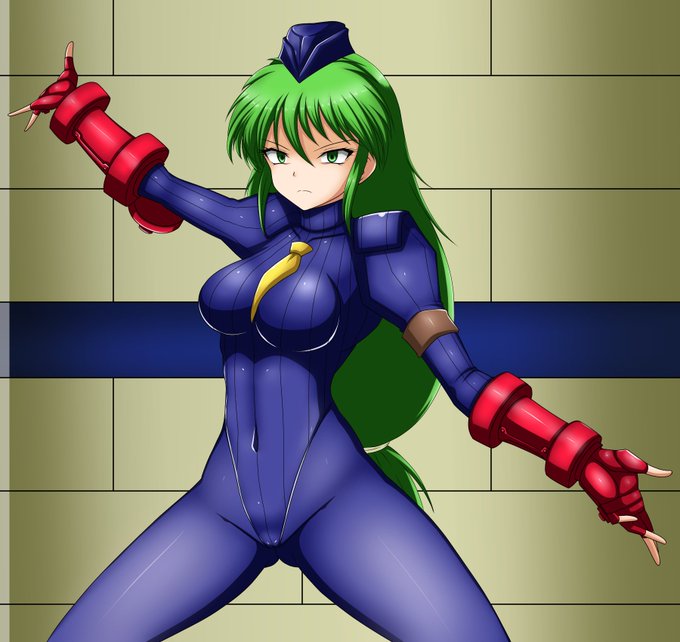 昨日チラ見せした親衛隊化はヤエちゃん(漫画版)でした
ポーズの元ネタはストⅡVの春麗です 