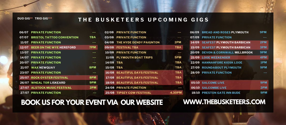 The Busketeers tweet media