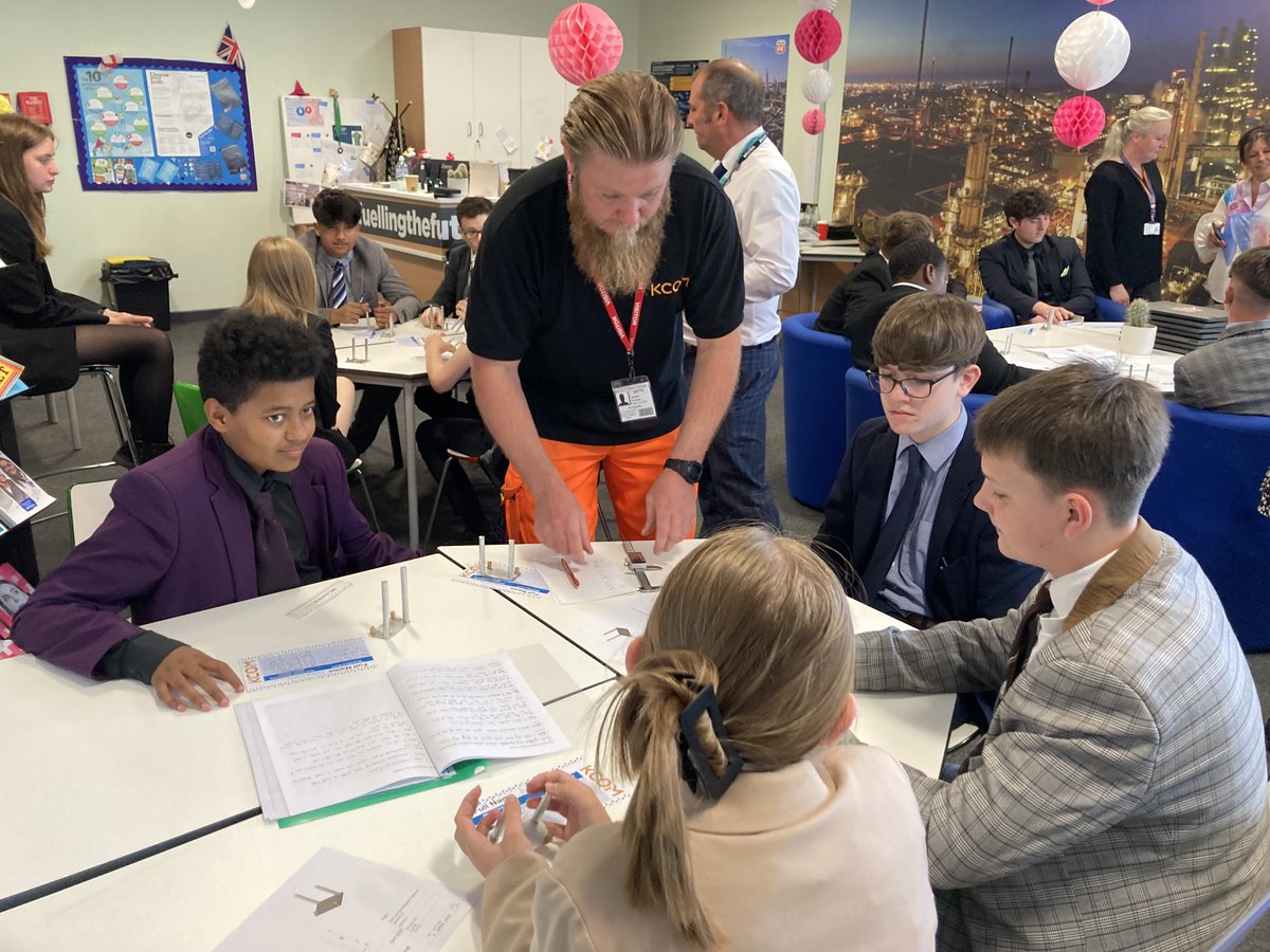 KCOMhome's tweet image. Back at @ENLUTC judging the Year 9 Mobile Phone Stand comp! Proudly supporting for 3 years. Our engineers Liam and Ben judged 45 entries. Every participant got a gift and certificate, and the winner got a KCOM rucksack. Excited for future workshops! #KCOM #ThePowerisallYours