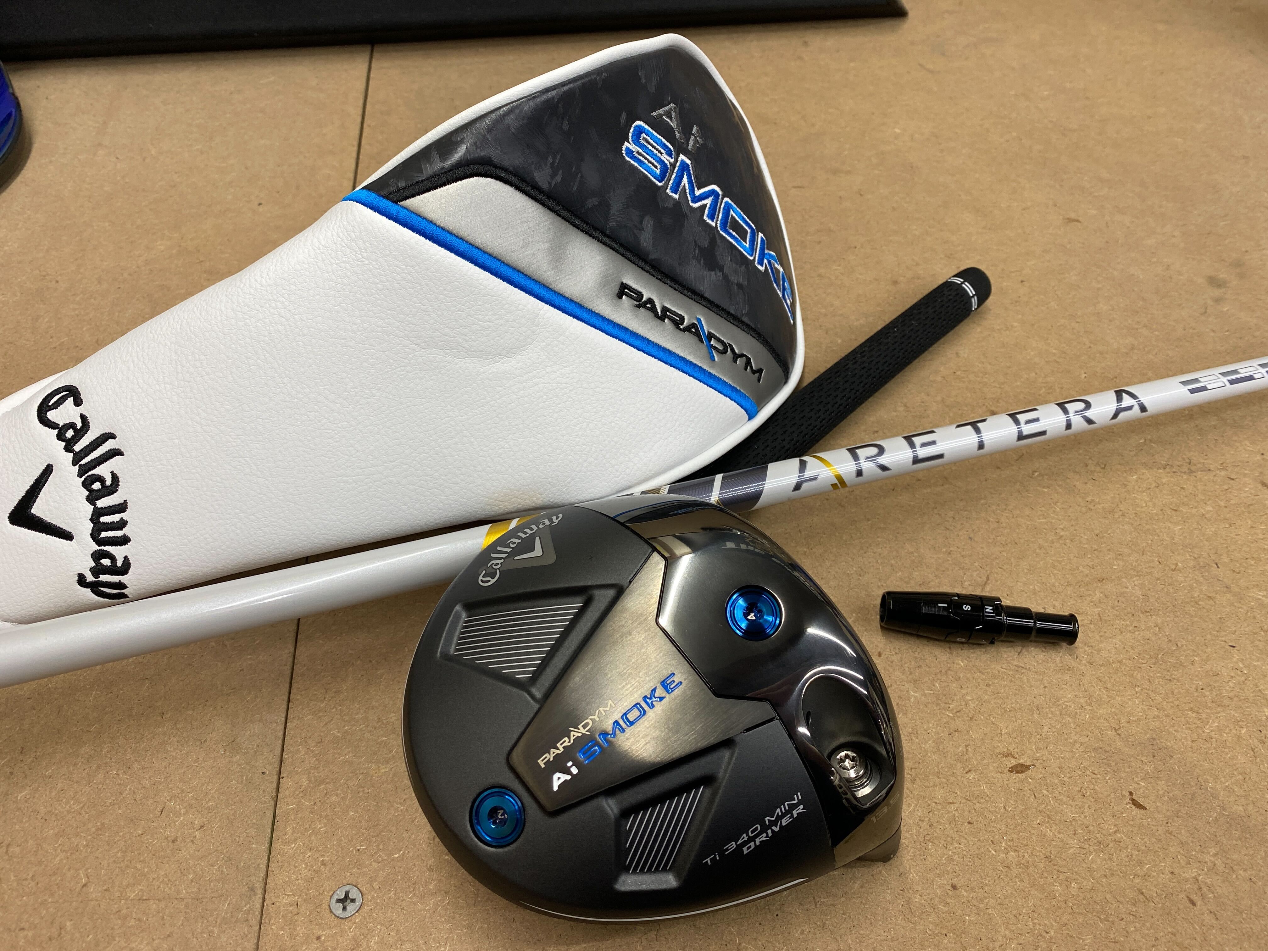 Callaway - PARADYM Ai SMOKE Ti 340 ミニドライバー Callaway Paradym Ai Smoke Ti 340 Mini Driver 2024 - Carl's