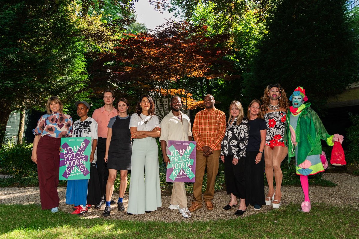 AMSTERDAMPRIJS 2024 | Dit zijn de genomineerden voor de Amsterdamprijs voor de Kunst 2024! 🎉 Lees voor meer informatie het nieuwsbericht: buff.ly/3xsmPGv 

📸: Koosje Koolbergen

#Amsterdamprijs 2024