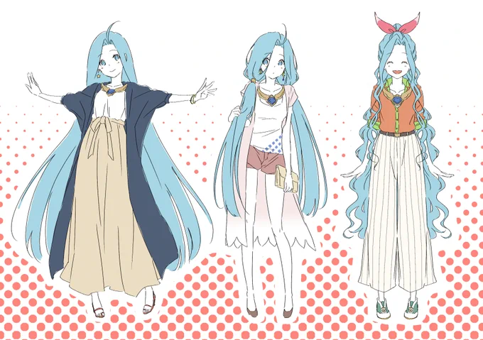 昔描いた絵ならこれとかかなあ…? #これでフォロワーさん増えました