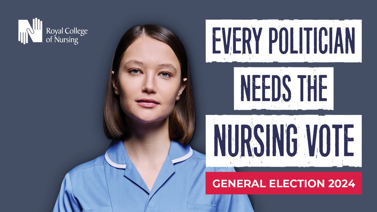 When you invest in nursing, you invest in patients, you invest in society.

This must be a nursing election.

Every politician needs the nursing vote. bit.ly/4aRusnm