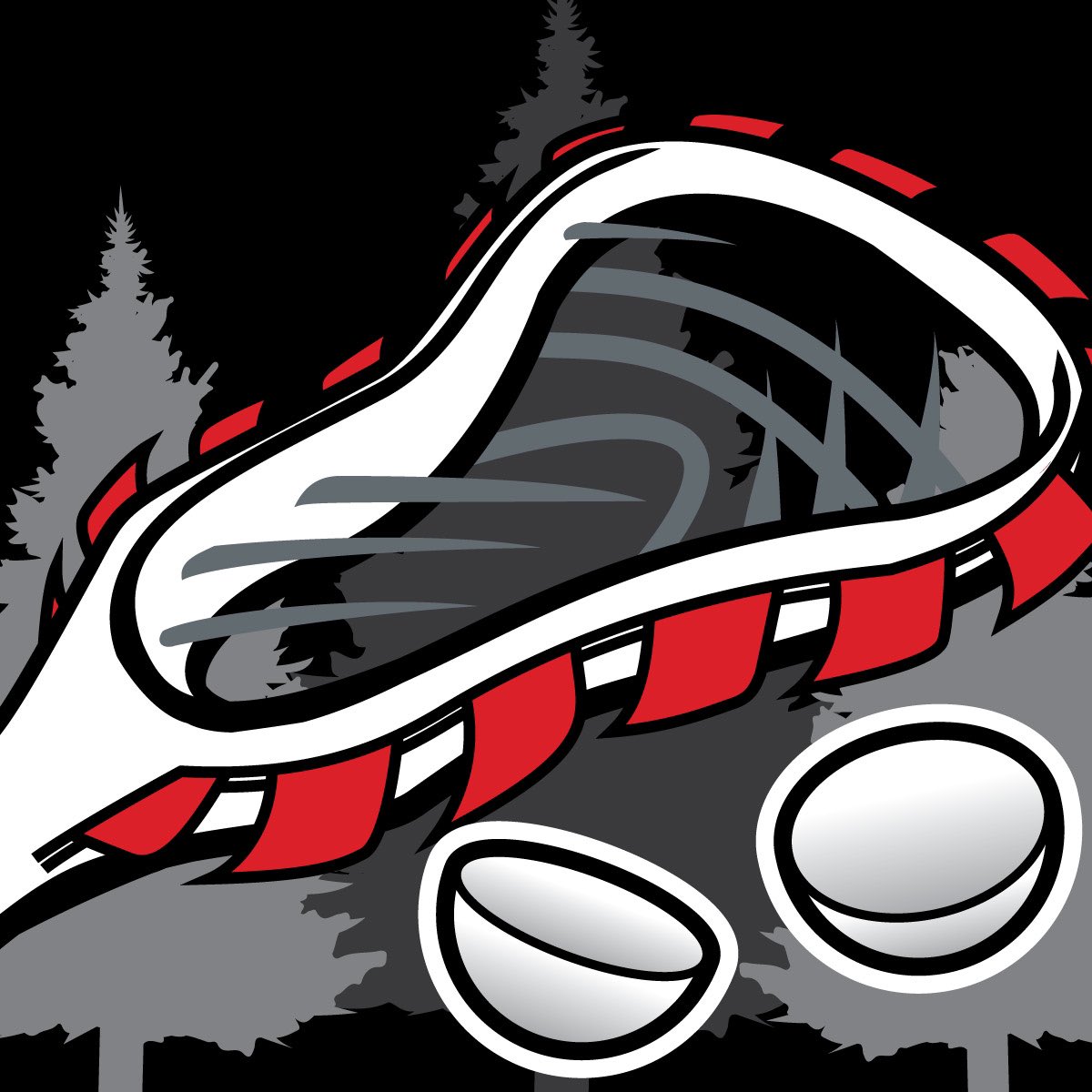 Close up detail from a lacrosse team #logo design by Ambition. What can we create for you? 
#Vancouver