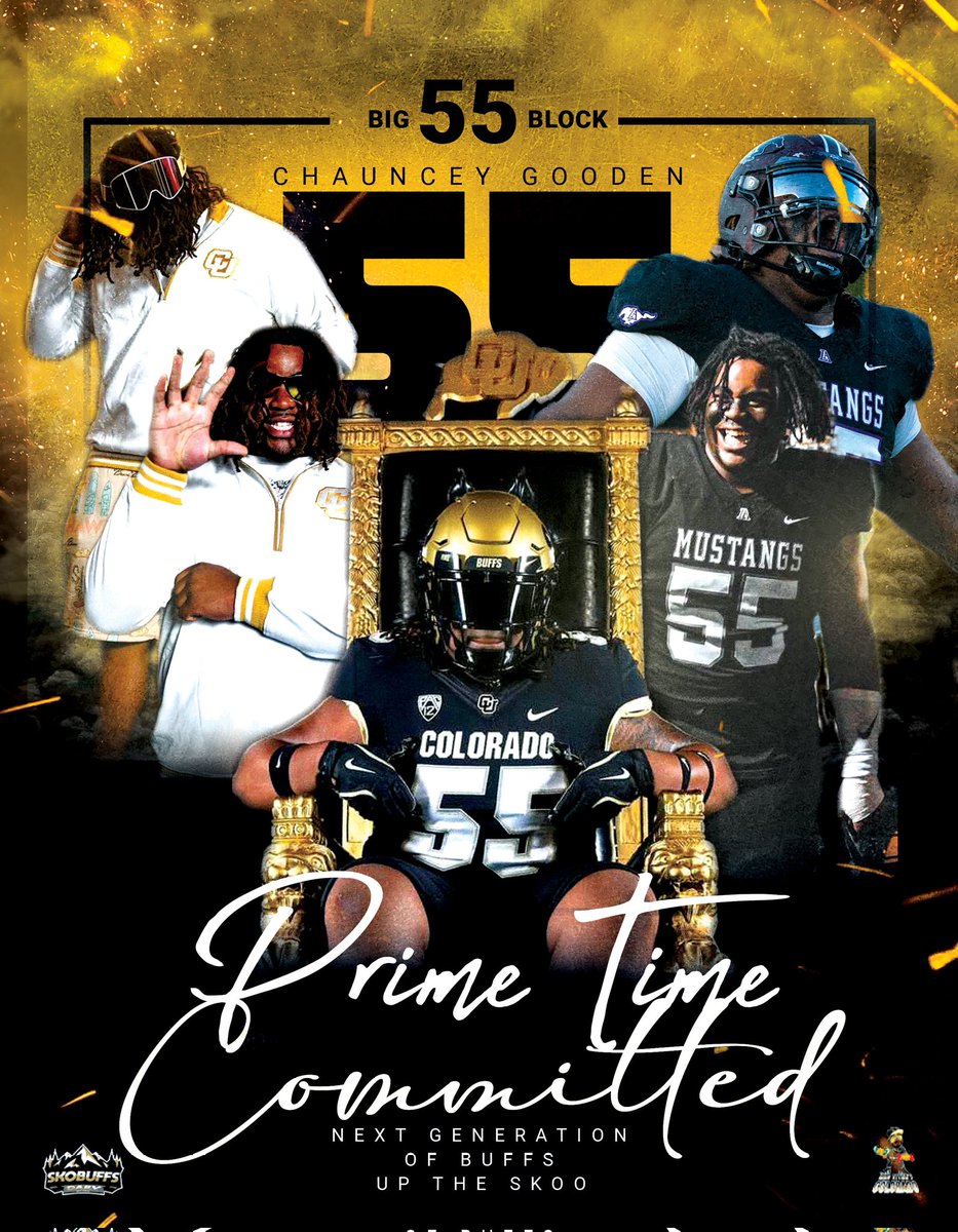 MadTitan303's tweet photo. #Committed #WelcomeHome 🏡#NextGenBuffs @ChaunceyGooden #MrBigBlock @CUBuffsFootball 
 💪🏾⌚💎 #UpTheSkoo🦬 #OneForTheGoodGuys @theyoungcoach #DawgCatcher @Coach2Bless #PlayForPrime @DeionSanders https://t.co/IuxttCAu2m