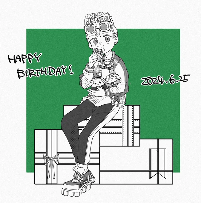 誕生日おめでとうみっち〜❗️🎂🎉 