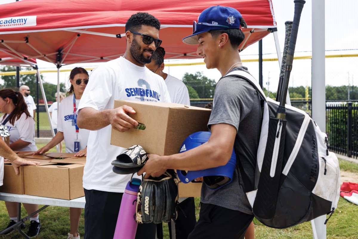 The Semien Family Food Distribution continues this summer with the Semien family proudly sponsoring a weekly program at the <a href="/RangersYA/">Texas Rangers Youth Academy</a> for the second year. 

This initiative provides boxes of fresh produce from <a href="/fftsoul/">Food for the Soul</a> to support the positive nutrition of the athletes.