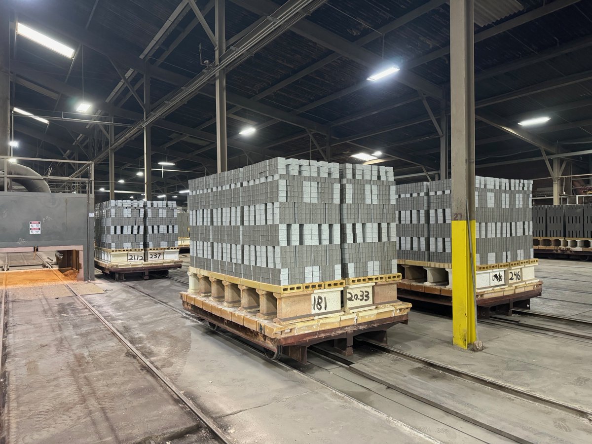 Craig Linehan from PVB and Matt McNeil from <a href="/ClarkBuilds/">Clark Construction Group</a> visited a <a href="/beldenbrickco/">The Belden Brick Company</a> plant to learn about brickmaking. This ensures we deliver a top-quality product for UMD's new Basketball Performance Center. Excited to team with <a href="/ClarkBuilds/">Clark Construction Group</a>, <a href="/gensler_design/">Gensler</a>, and Karon Masonry!