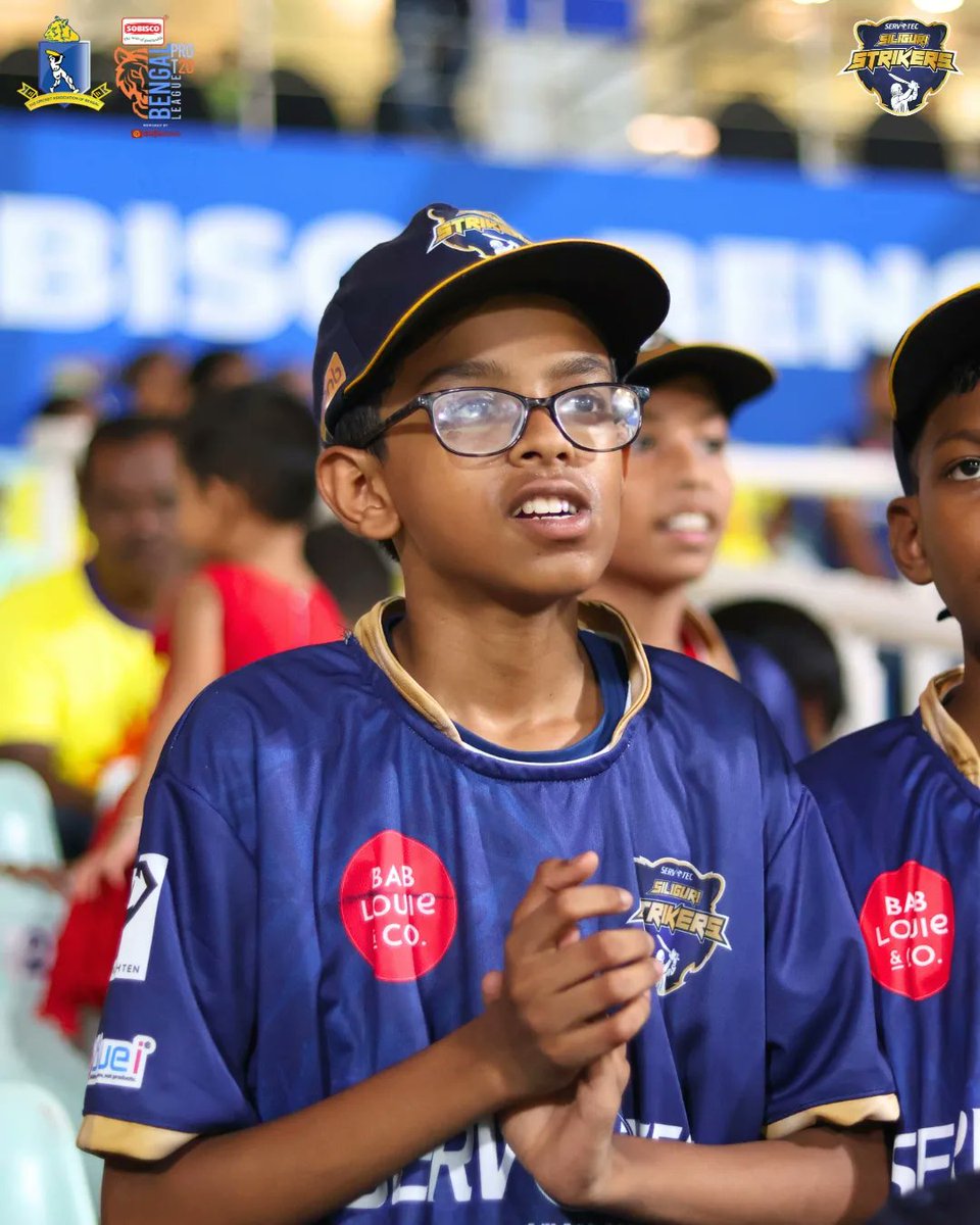 SiliguriStriker's tweet image. Cute strikers! 🥹💙 
.
.
#sssvsssm #bengalprot20league #siliguristrikers