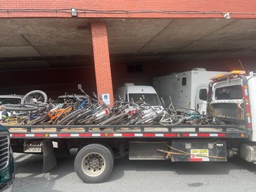 Police recover stolen bicycles

Halifax Regional Police recovered a number of bicycles and scooters this weekend that are believed to have been stolen throughout the region.

On June 22 officers located approximately 40 bicycles and scooters along with numerous parts in the area
