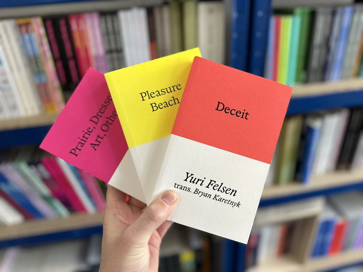 OptIndieBooks's tweet photo. We made a flying visit to one of our favourite spots in Glasgow, #GoodPress - part bookshop & events space, part bookmaking studio. It was here that we discovered a healthy stack of another favorite indie @prototypepubs 😍 Do you have a favorite indie bookseller/publisher combo? https://t.co/FFDrff6IrP