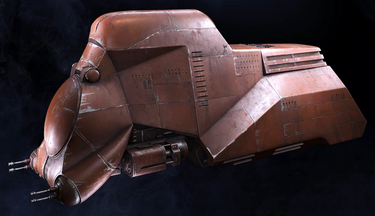 Slowly working on the #3DPrinted Multi Troop Transport 

This will look awesome as a terrain piece for our Star Wars Legion games. Almost makes me wanna make a Theed table

Soon on #Cults3D