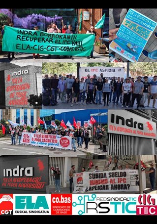 La lucha continua
<a href="/IndraCompany/">Indra</a> <a href="/minsaitbyindra/">Minsait</a> <a href="/IndraEnLucha/">Indra en Lucha</a>