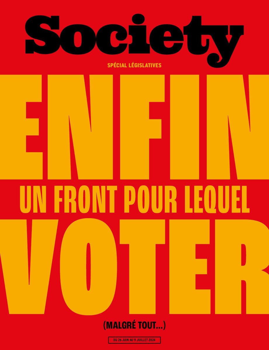 mrsdiarra_'s tweet image. Mercredi dans les kiosques, dimanche dans les urnes. #NouveauFrontPopulaire @SocietyOfficiel