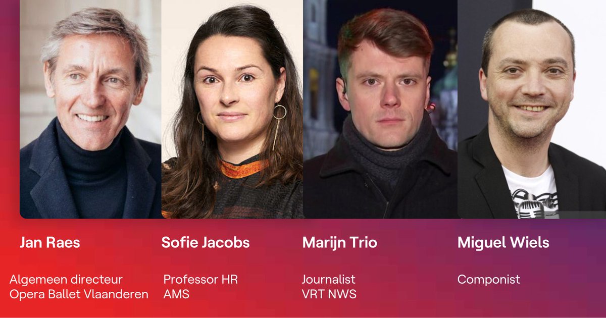Straks in #deafspraak: Jan Raes (<a href="/operaballetvl/">Opera Ballet Vlaanderen</a>) en @sofiejacobs over toxisch leiderschap in de cultuursector, <a href="/marijntriovrt/">Marijn Trio</a> over zijn trip naar Oekraïne en <a href="/miguelwiels/">Miguel Wiels</a> over Marcy Cortega, de eerste Vlaamse AI-popster. Om 20u35 op <a href="/vrtcanvas/">VRT CANVAS</a>
