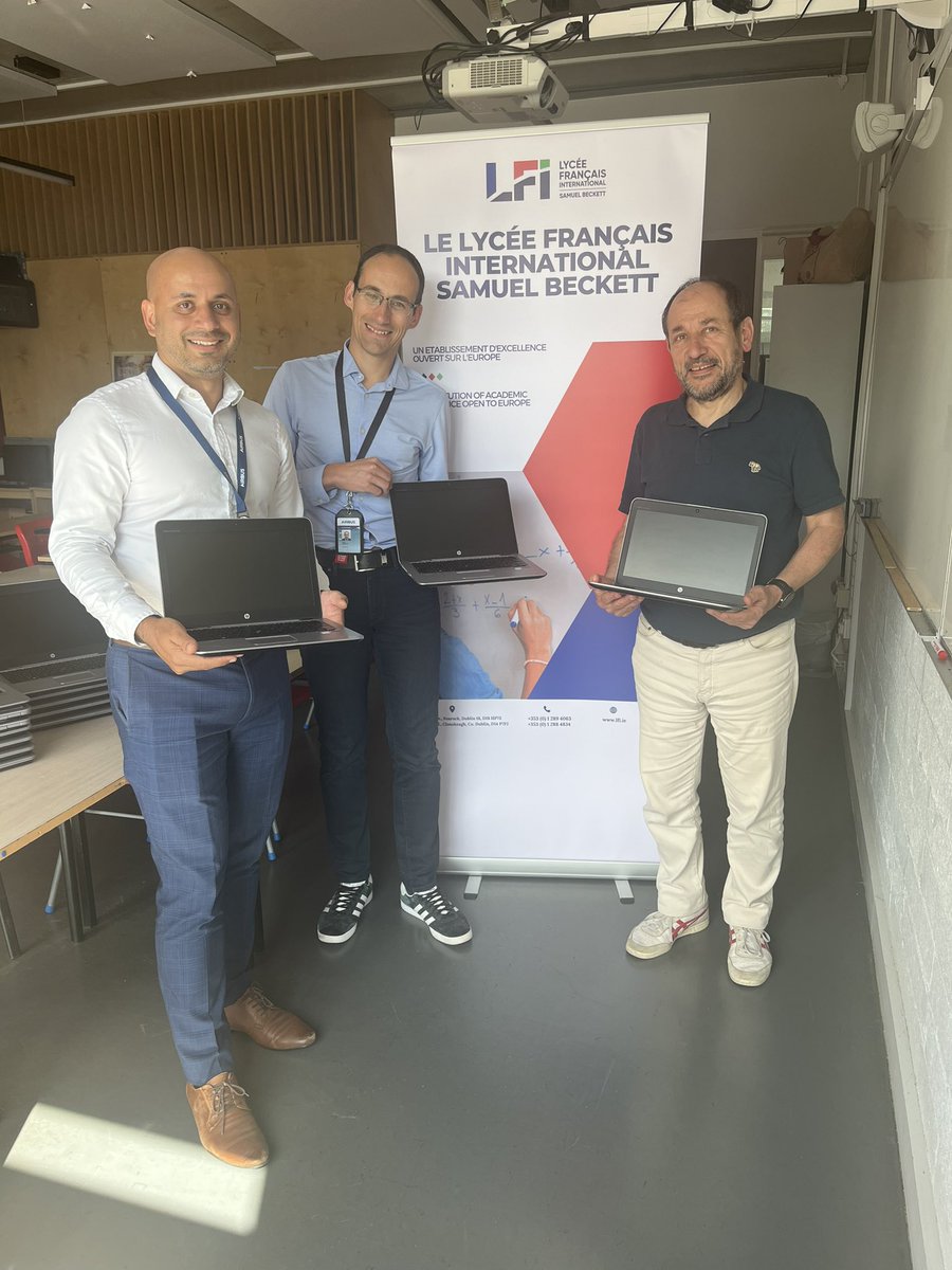 Lycée français International Samuel Beckett tweet media