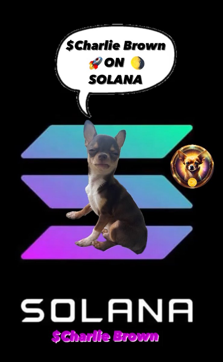 Volki9292's tweet photo. $CB on SOLANA!!! ππβ€οΈπΈπ€
98y2dtKJNTEv3kf5VL73r9P3bBGEkSWAGnS9P7EhqDTM
#believeinGOD
#Charlie
#charliebrown
#frieden
#peace
#beliveinGOD
#presale
#dexscreener
#solana
#charliebrown
#raydium
#bigcomuinity
#togetherisbetter
#commingsoon
#crypto
#blockchain
#believeinGOD https://t.co/vrgx6NLhSQ